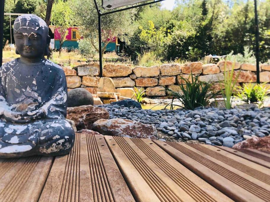 Roulotte Bohemian Lover In Provence, Valensole Bagian luar foto